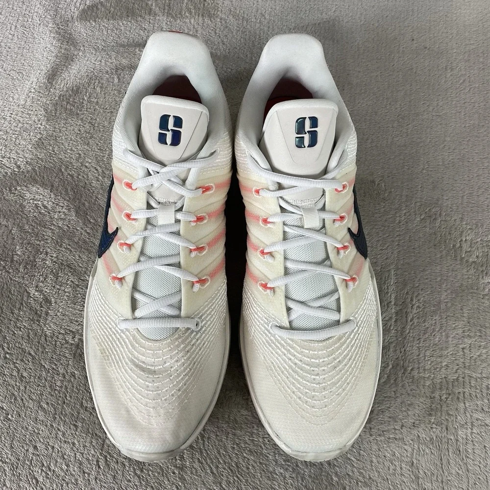 Nike Sabrina 3 Basketball Shoes Womens 14.5 Mens 13 White Coral Basketball